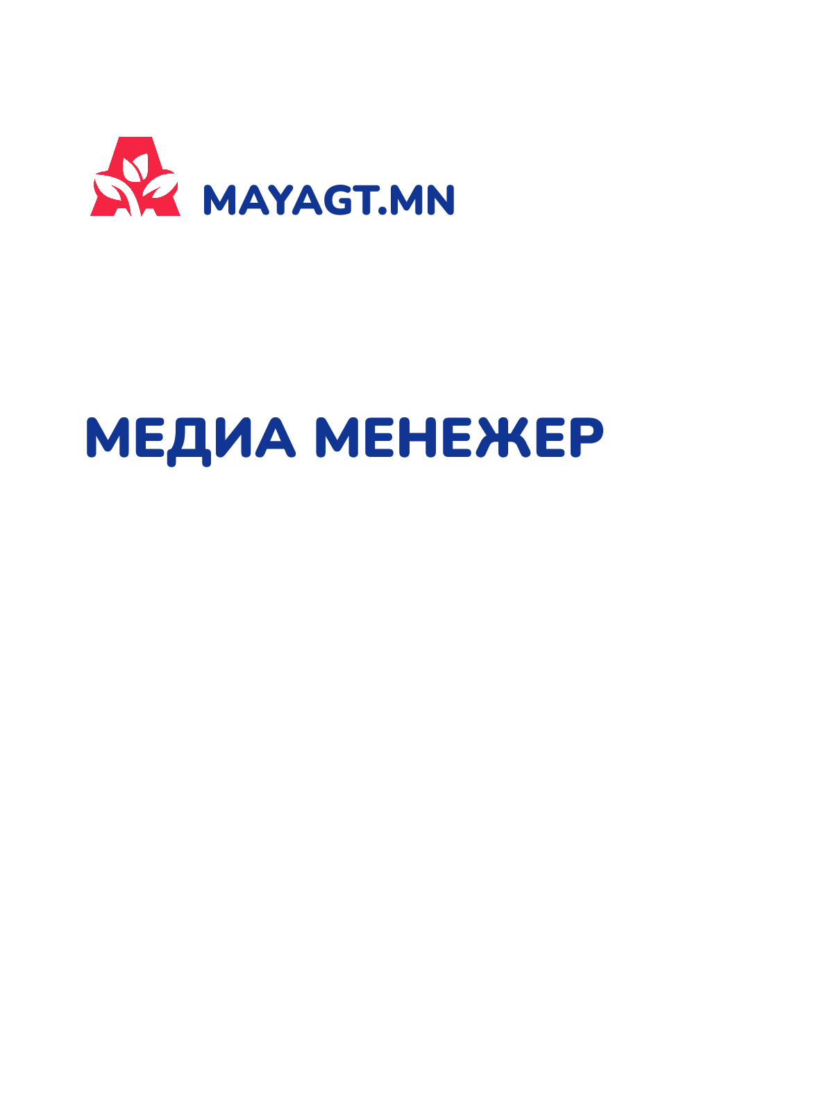 МЕДИА МЕНЕЖЕР