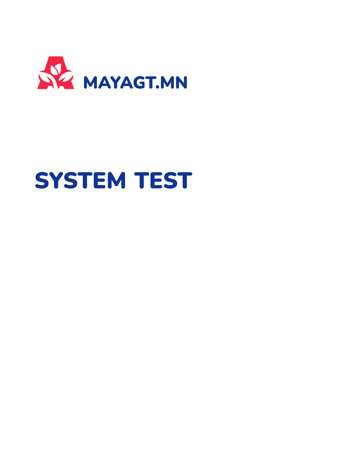 system test